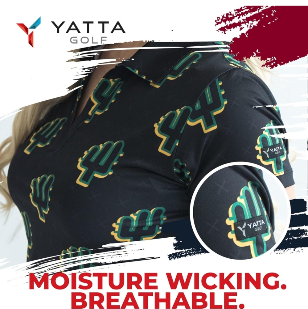 Yatta Golf The People's Polo-black - Picture 2 of 4